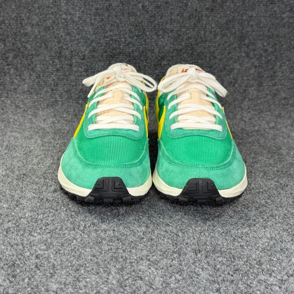 Nike Waffle Debut Vintage Sneaker Womens 10.5 Stadium Green Opti Yellow Athletic